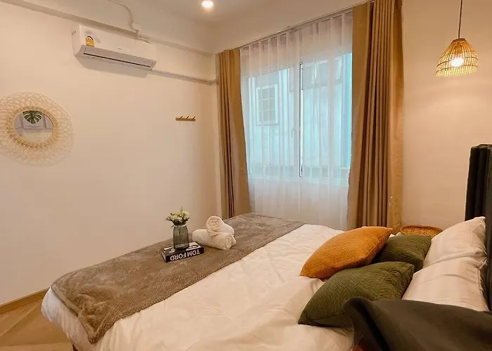 Entire Floor,decorated Cozy Home, Near Grand Palace 曼谷